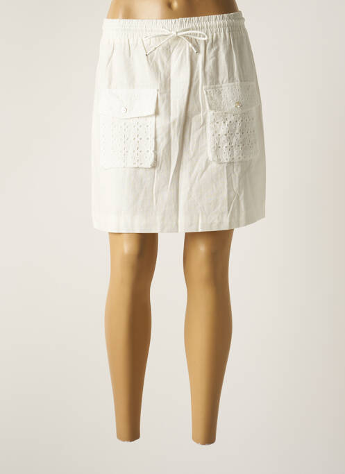 Fustă scurtă alb LILI SIDONIO femeie