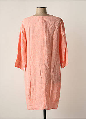 Rochie midi mâneci lungi mâneci lungi roz MALVIN femeie