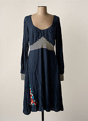 Rochie midi albastru BLUTSGESCHWISTER femeie