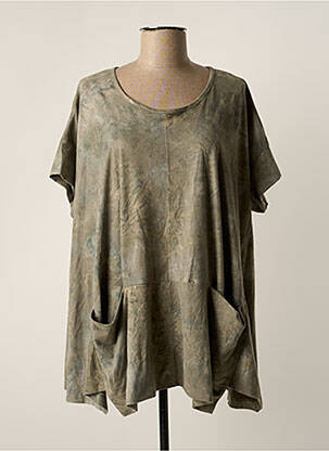 Top verde ALEMBIKA femeie