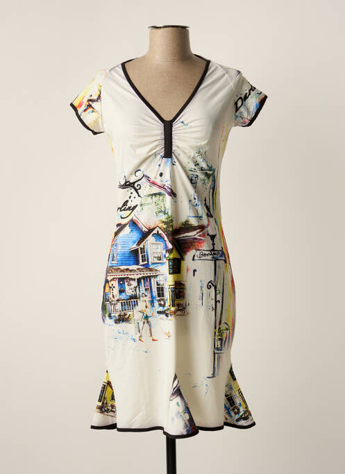 Rochie midi bej ETOILE DU MONDE femeie