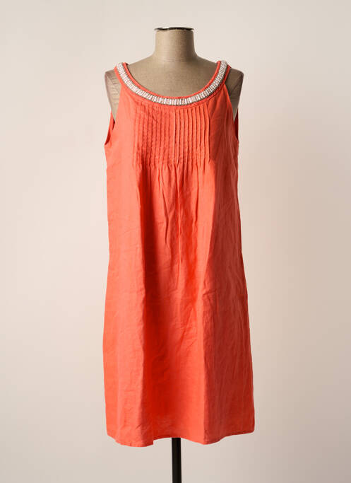 Rochie midi portocaliu MALVIN femeie