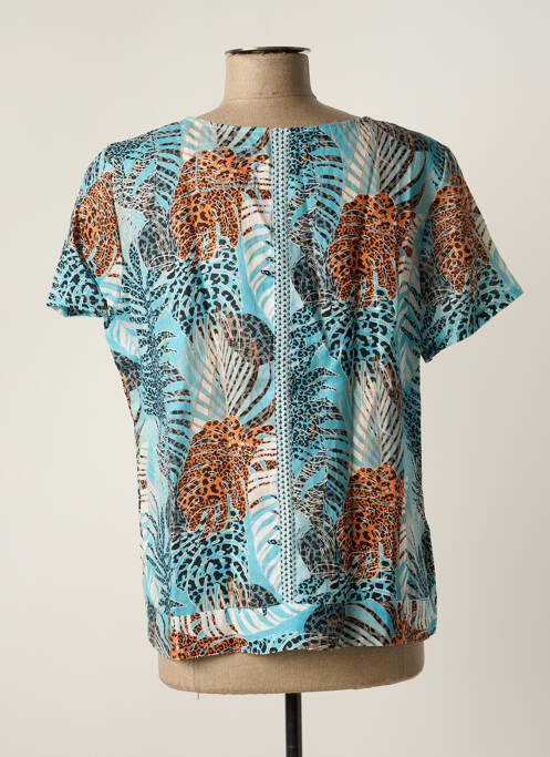 Top albastru MALVIN femeie