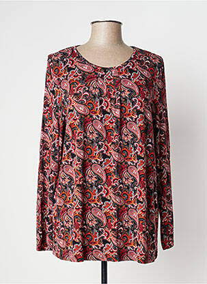 Top roșu CISO femeie