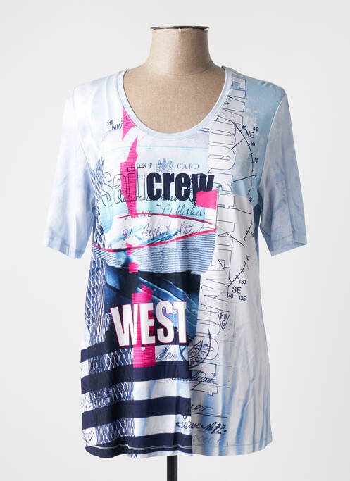 Tricou albastru KJBRAND femeie