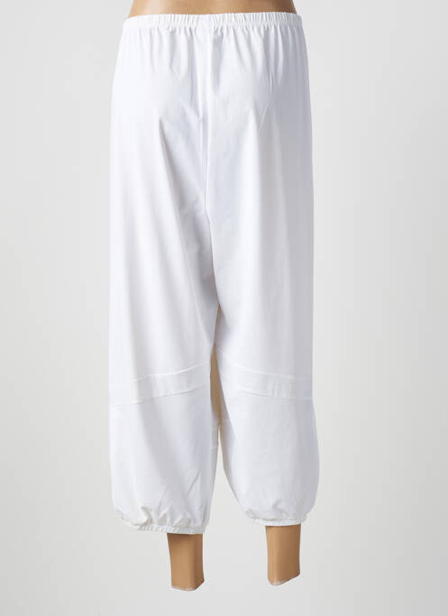 Pantalon trei sferturi alb JEAN DELFIN femeie