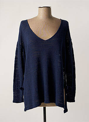 Pulover albastru MUS & BOMBON femeie