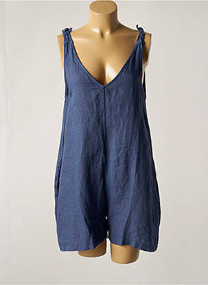 Salopetă scurtă albastru MUS & BOMBON femeie