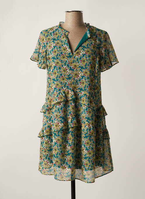 Rochie scurtă verde ONE STEP femeie