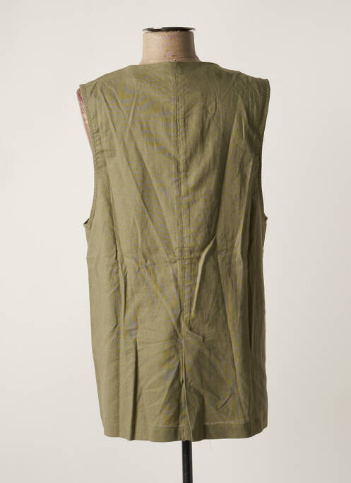 Vestă fără mâneci verde MUS & BOMBON femeie