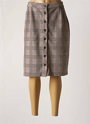 Fustă midi bej MERI & ESCA femeie