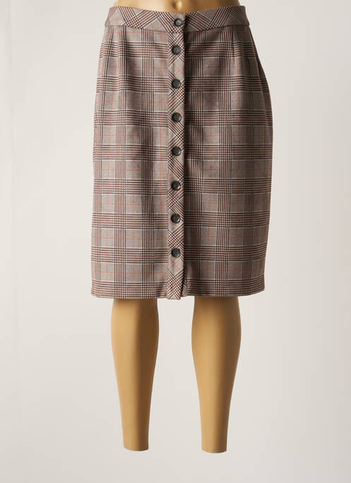 Fustă midi bej MERI & ESCA femeie