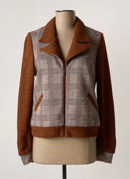 Jachete casual guler tip costum maro MERI & ESCA femme