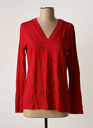 Top roșu GRIFFON femeie