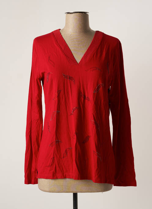 Top roșu GRIFFON femeie