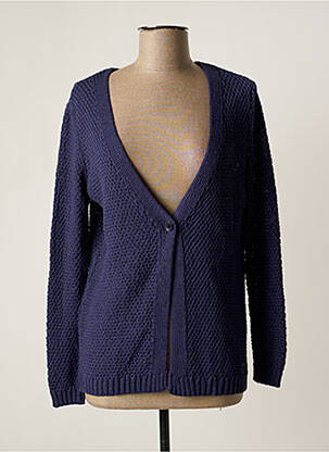 Vestă cu mâneci lungi albastru TINTA STYLE femeie