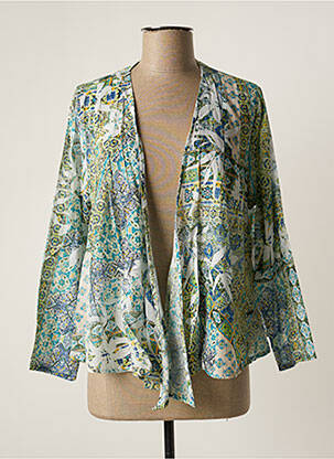 Jachete casual mâneci lungi verde AGATHE & LOUISE femeie
