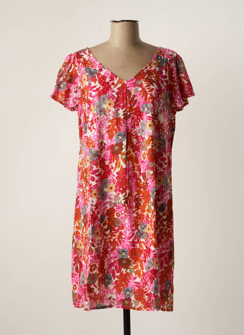 Rochie midi roz AGATHE & LOUISE femeie