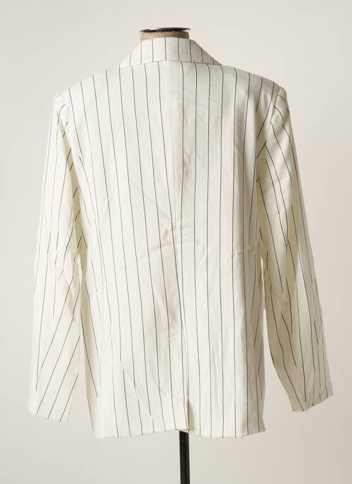 Sacou alb BISOU'S PROJECT femeie