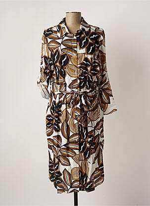 Rochie midi maro REVER MILE femeie