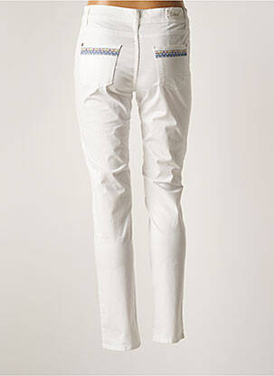 Pantalon slim talie joasă talie joasă bej COWBOYSBELT femeie