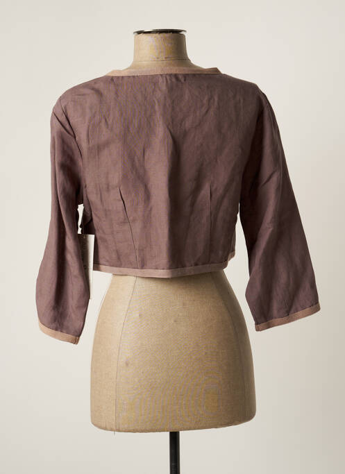 Bolero gri AGATHE & LOUISE femeie