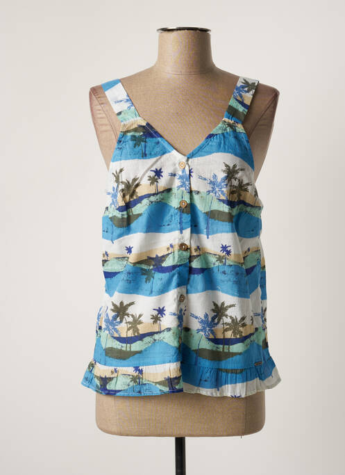 Top albastru AGATHE & LOUISE femeie