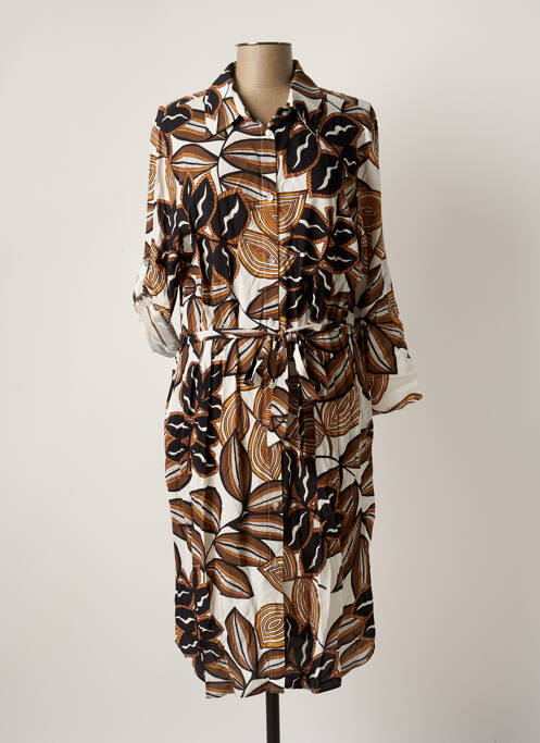 Rochie midi maro REVER MILE femeie