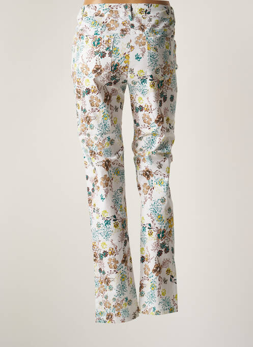 Pantalon slim alb AGATHE & LOUISE femeie