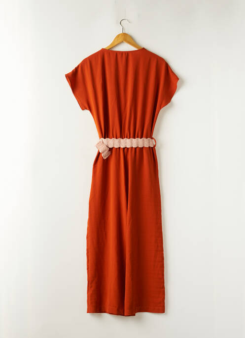 Salopetă-pantalon portocaliu TINTA STYLE femeie