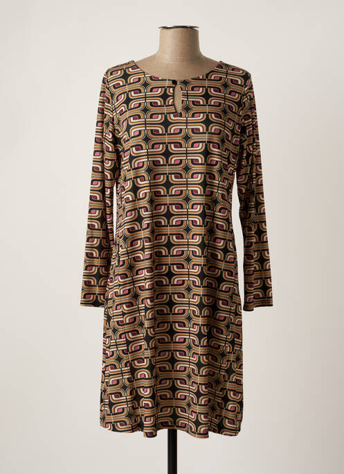 Rochie midi galben TINTA STYLE femeie