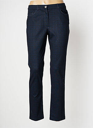 Pantalon slim albastru CHRISTINE LAURE femeie