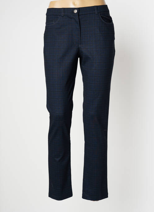 Pantalon slim albastru CHRISTINE LAURE femeie