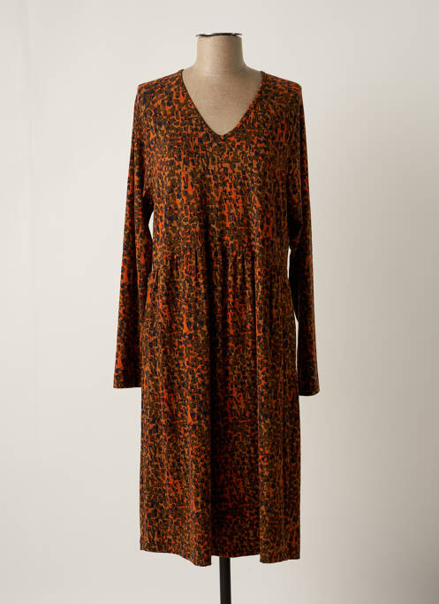 Rochie midi maro CISO femeie