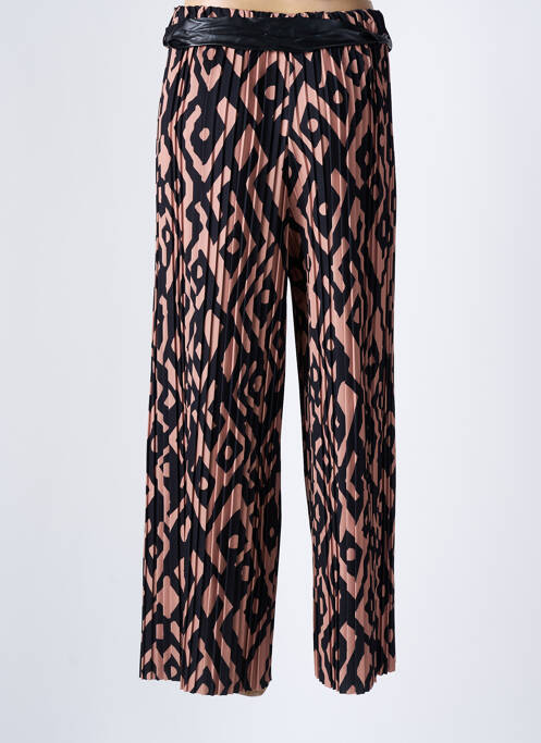 Pantalon larg croială fluidă mărime normală negru ITALIAN STYLE femme