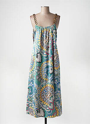 Rochie lungă verde THE KORNER femeie