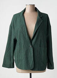 Sacou buzunare verde ANNA femme