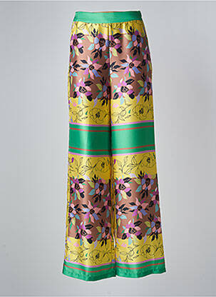 Pantalon larg galben GAUDI femeie