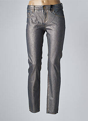 Blugi cu croială slim galben GAUDI femeie