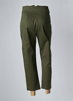 Pantalon 7/8 verde OPULLENCE femeie