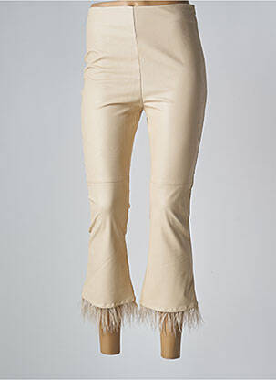 Pantalon 7/8 bej RINASCIMENTO femeie