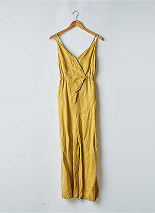 Salopetă-pantalon galben THE KORNER femeie