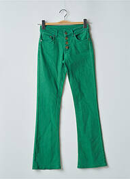 Pantalon evazat verde LES TROPEZIENNES PAR M.BELARBI femeie