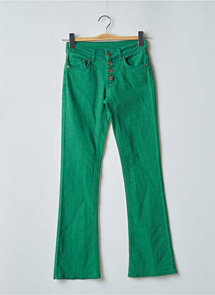 Pantalon evazat verde LES TROPEZIENNES PAR M.BELARBI femeie