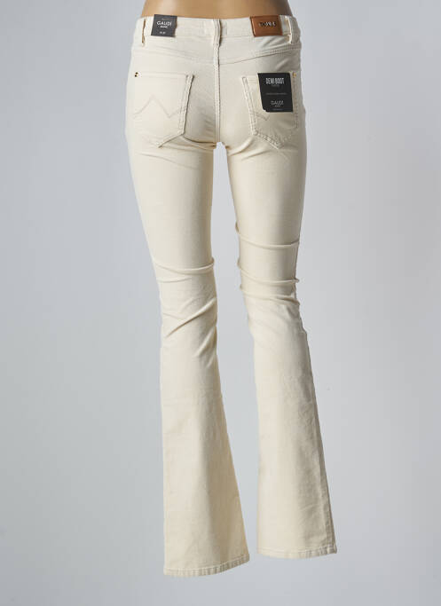 Pantalon slim bej GAUDI femeie
