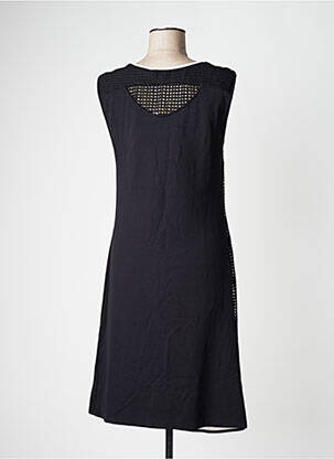 Rochie midi mâneci scurte mâneci scurte negru ELISA CAVALETTI femeie