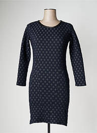 Rochie scurtă mâneci lungi mâneci lungi albastru LO! LES FILLES femme