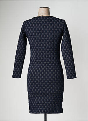 Rochie scurtă mâneci lungi mâneci lungi albastru LO! LES FILLES femeie