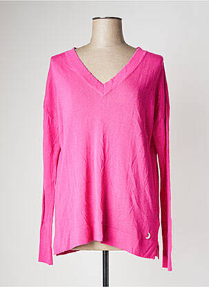 Pulover roz SEE THE MOON femeie