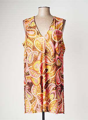 Tunică fără mâneci portocaliu LOLA CASADEMUNT femeie